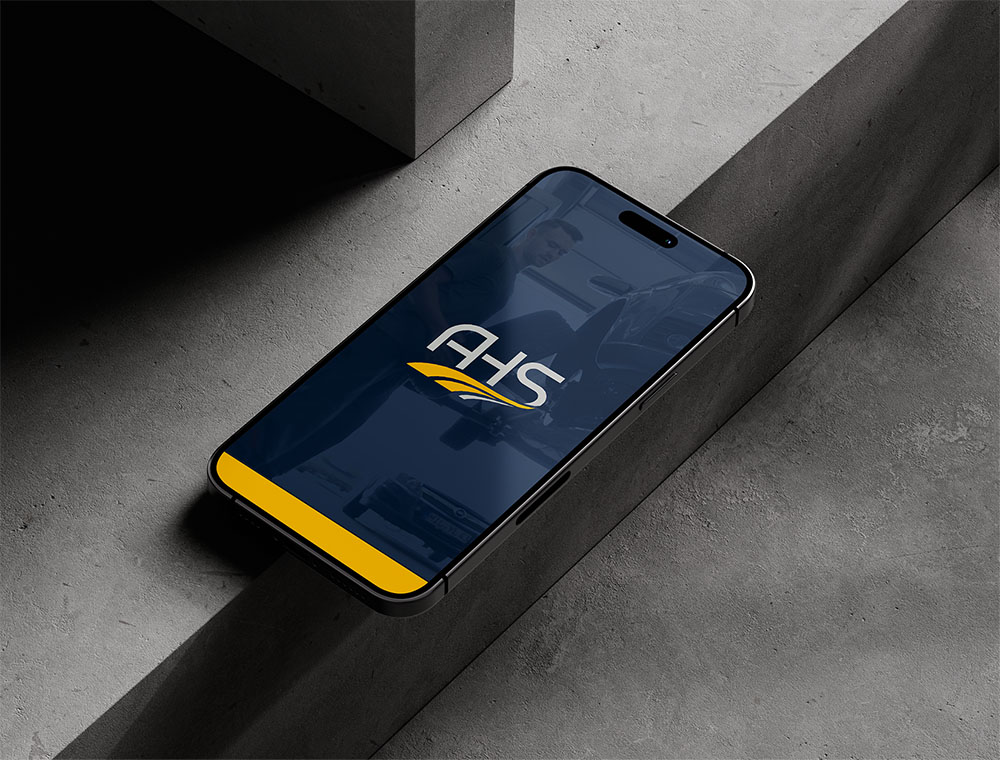 Logoentwicklung und Corporate Design für AHS Autohaus am Stachus