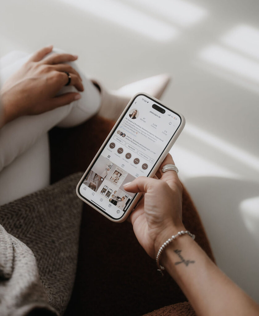 Social Media Marketing und Instagram Management bei PK Designs