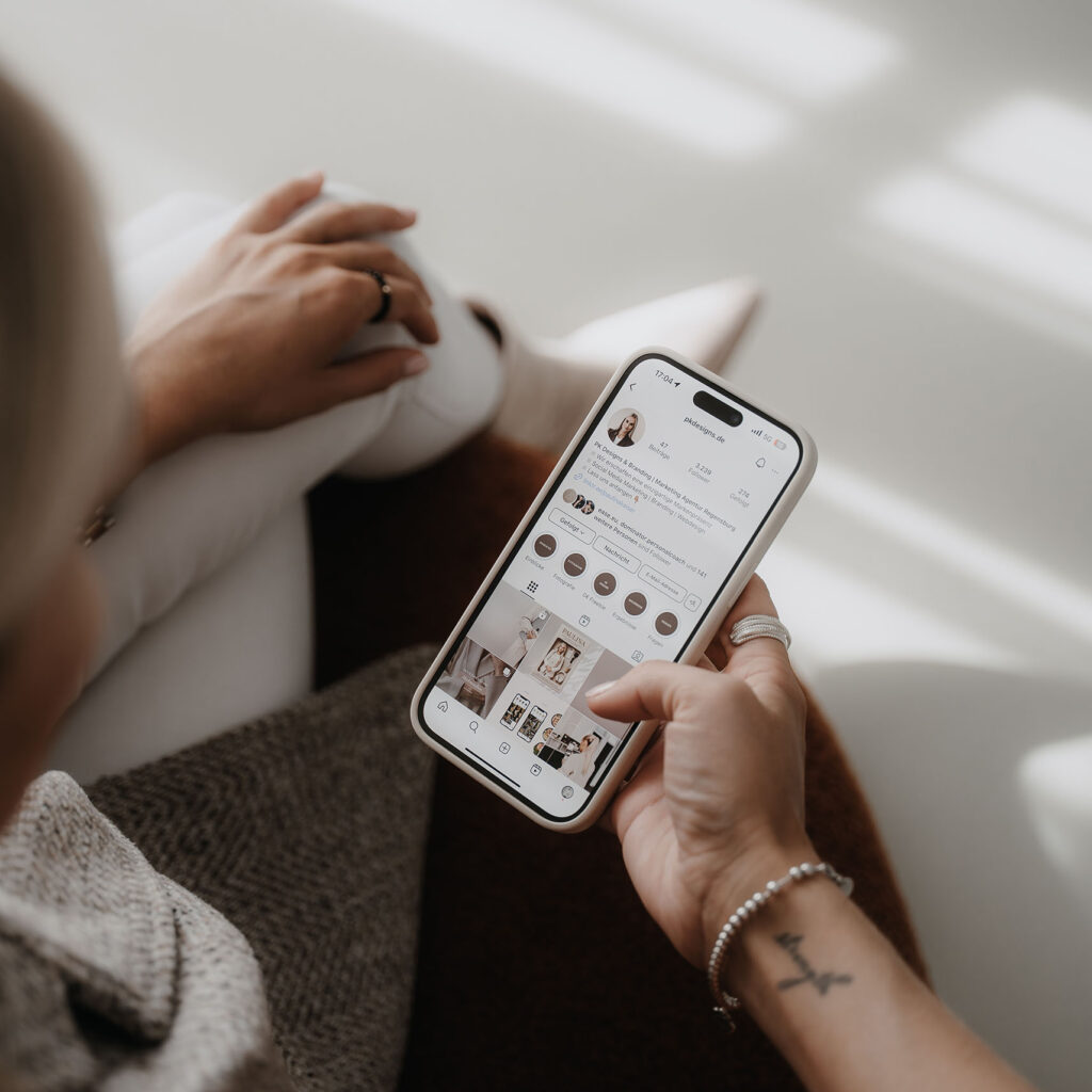 Social Media Marketing und Instagram Management bei PK Designs