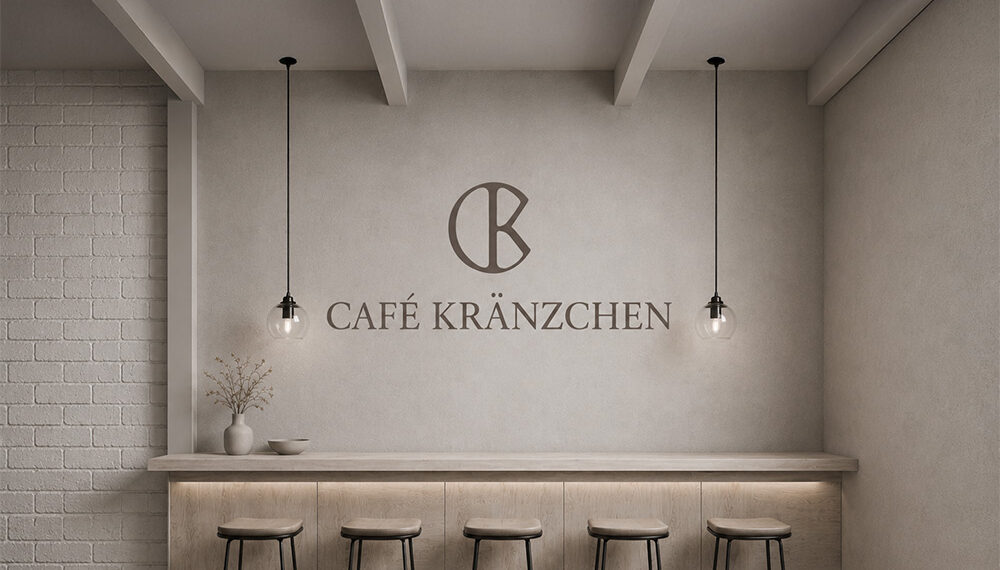 Logo- und Corporate-Design-Entwicklung für das Café Kränzchen