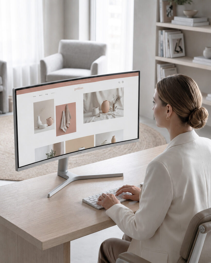 Modernes Webdesign für Unternehmen mit responsiver Website-Gestaltung