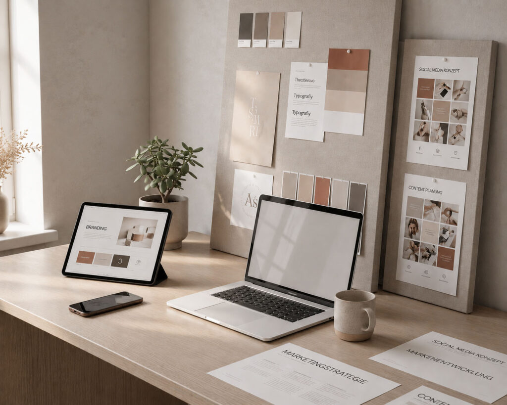 Corporate Design und Markenentwicklung für einen professionellen Markenauftritt